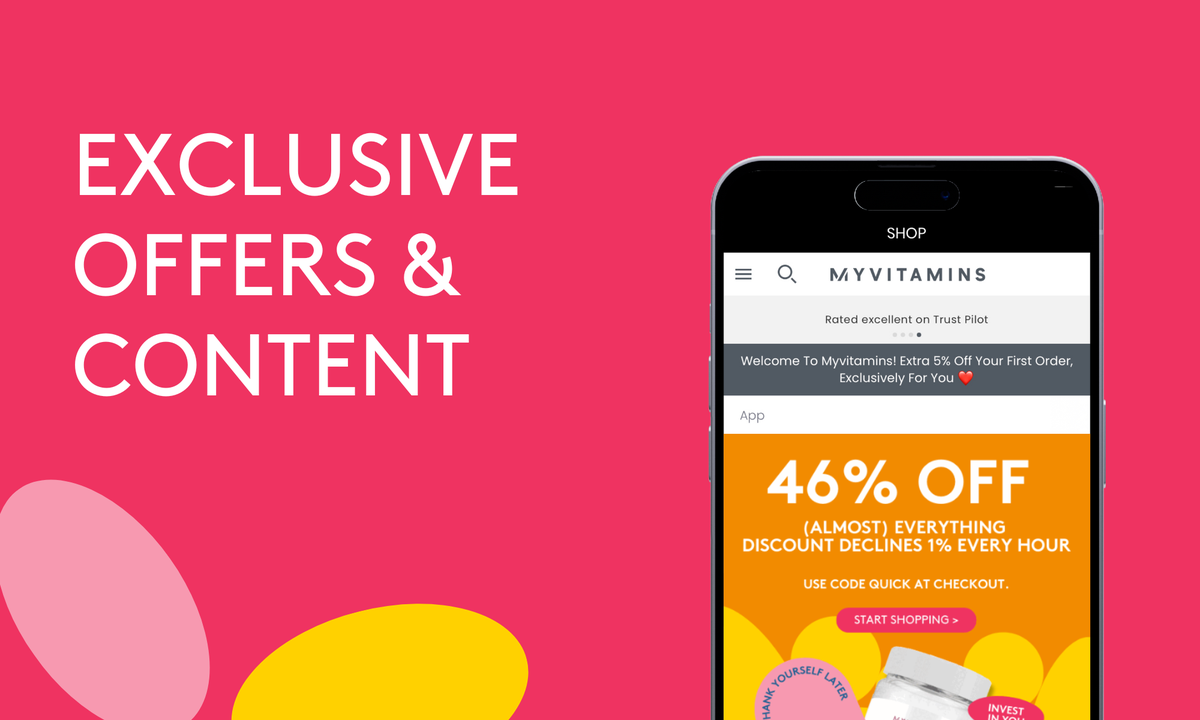 Exclusive Offers & Content | Myvitamins