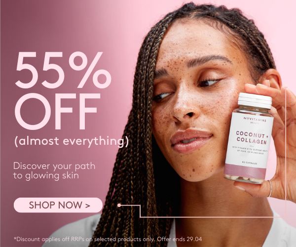 55% off almost everything. Applies automatically at basket.