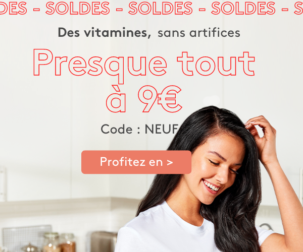 tous les produits 9€ | code promo: NEUF
