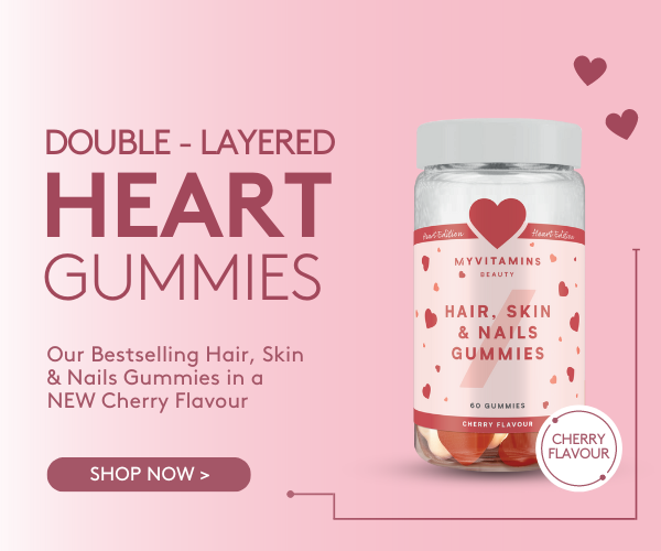 New double layered heart gummies