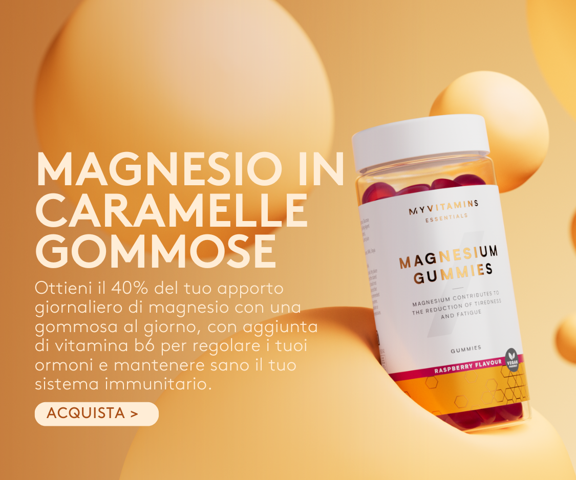 Magnesio in Caramelle Gommose