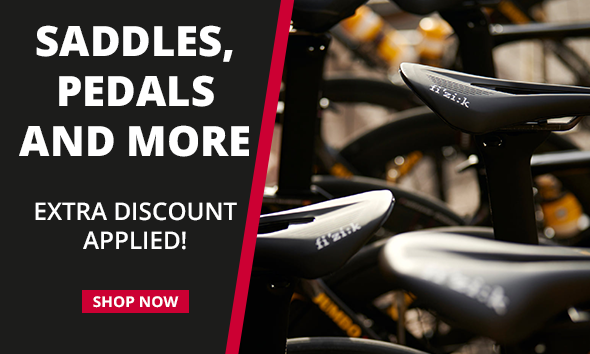Saddles, Pedals and More extra discounts applied
