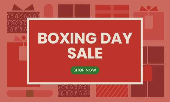 BOXING DAY SALE - NOW LIVE