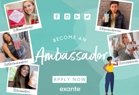 Become an Influencer for exante. 'Apply Now'