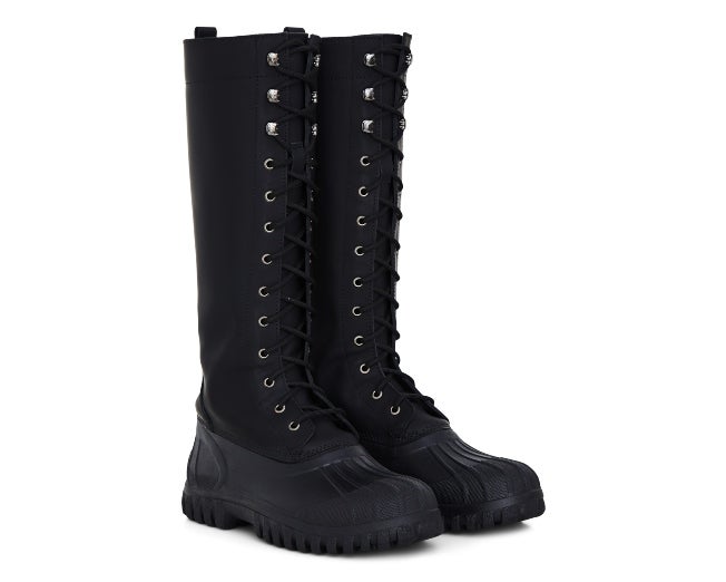 Rains X Diemme Women Anatra Alto Waterproof Knee High Boots - Black