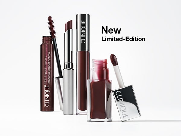 Clinique top banner THE BLACK HONEY COLLECTION