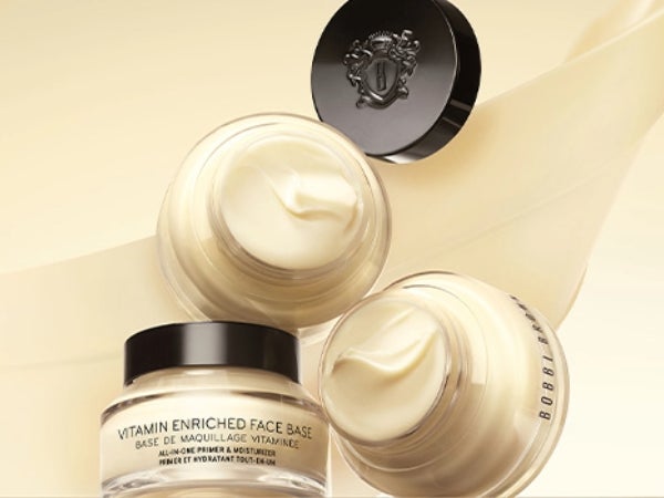 Bobbi Brown face base brand room top banner