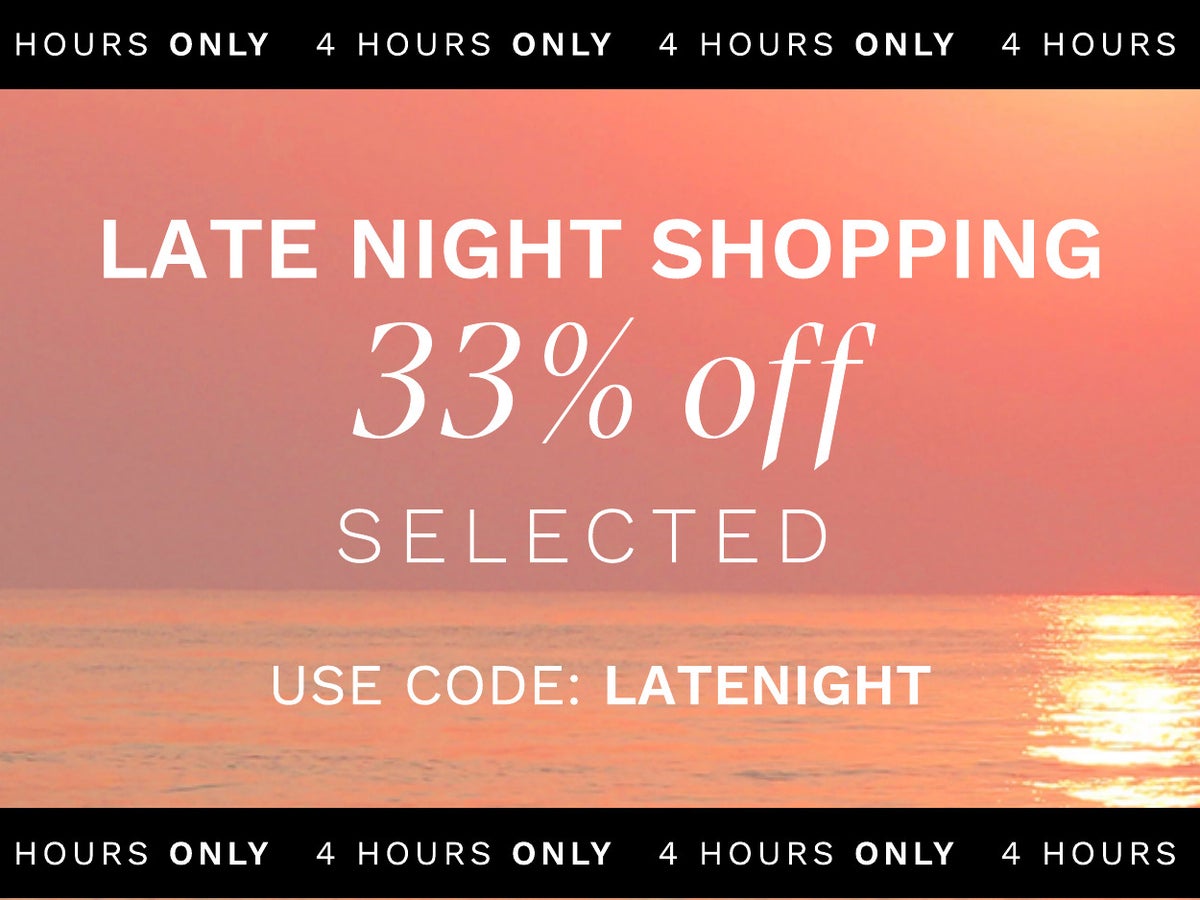 33% OFF LATE NIGHT SHOPPING