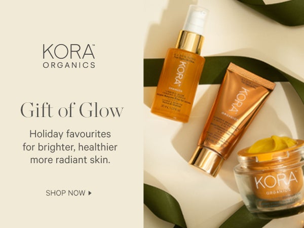 Give the gift of glow with Kora Organics this holiday season at LOOKFANTASTIC Australia