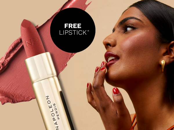National Lipstick Day: Receive a Free Napoleon Perdis Soul-Matte Longwear Lipstick when you spend $130 on the App!