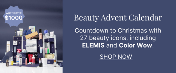 You're first in line to unwrap 25 days of beauty icons, including bestsellers from Sol de Janeiro and Medik8. Secure yours now before it sells out - yours for $270!