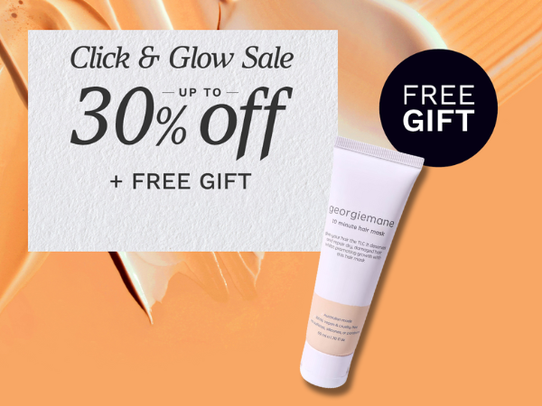 Shop up to 30% off top beauty favourites in LOOKFANTASTIC's Click and Glow Sale!