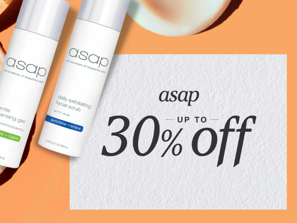 SAVE UP TO 30% ON ASAP | LOOKFANTASTIC AU