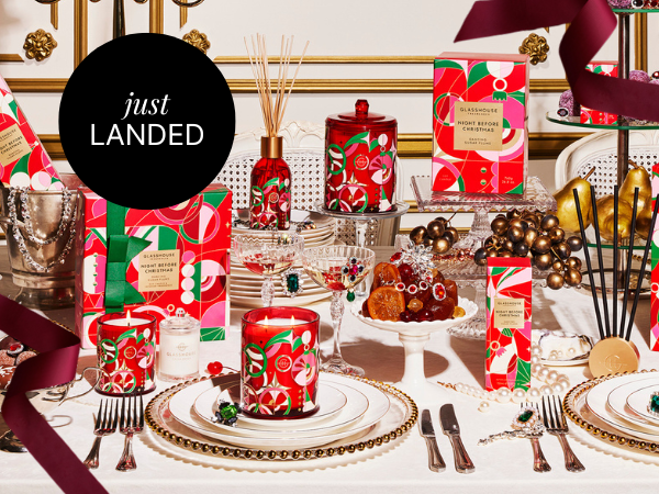 Shop the Glasshouse Christmas range at  LOOKFANTASTIC AU