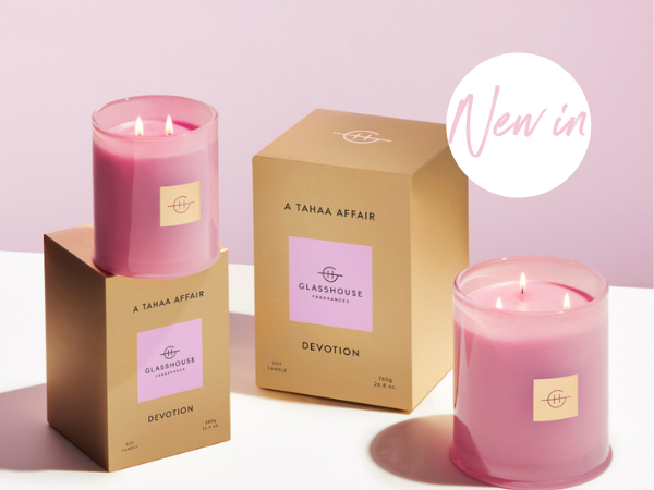 NEW IN: Glasshouse A Tahaa Affair Devotion Candle | LOOKFANTASTIC AU