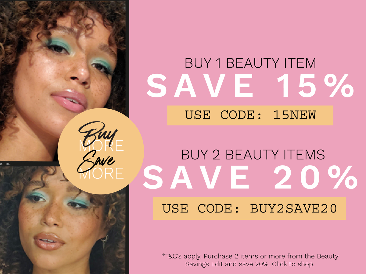 Buy 1 Save 15% Code 15NEW, Buy 2 Save 20% Code BUY2SAVE20| LOOKFANTASTIC AU