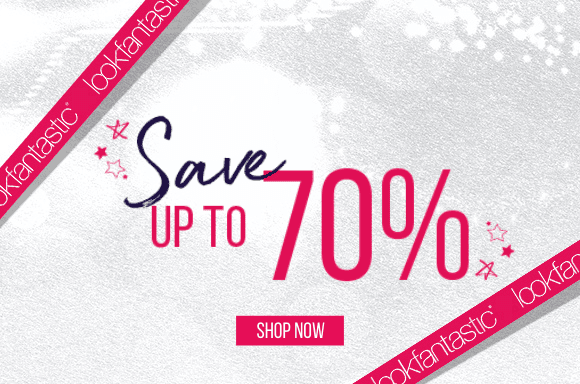 Save up to 70% off in the lookfantastic Winter Sale!