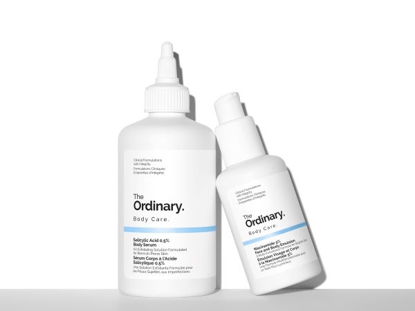 The ordianry hero banner - bodycare range