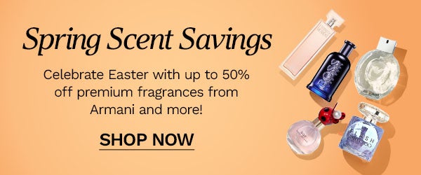 UP TO 50% OFF SELECTED FRAGRANCES