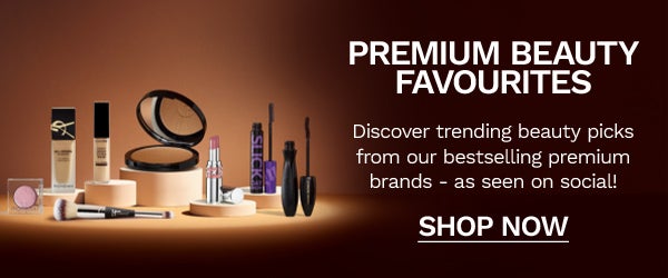 CM Cosmetics Landing Page Strip banner premium beauty