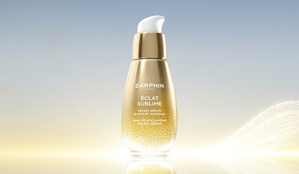 Darphin eclat sublime oil banner