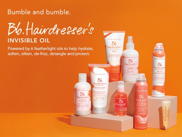Bubmle Bumble invisible oil Banner
