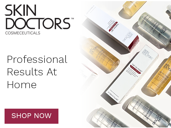 Banner. Skin Doctors, professional results at home.