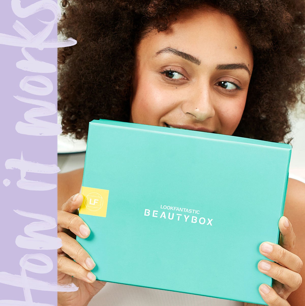 Lue lisää alhaalta miten <b>lookfantastic Beauty Boximme</b> toimii. <br><br> Tutustu boxiin, joka sisältää kuukausittain <b>6 vaihtuvaa kauneustuotetta</b> ja yllättäen sinut joka kerta. Pääset tutustumaan esittelemiimme kosmetiikkabrändeihin.