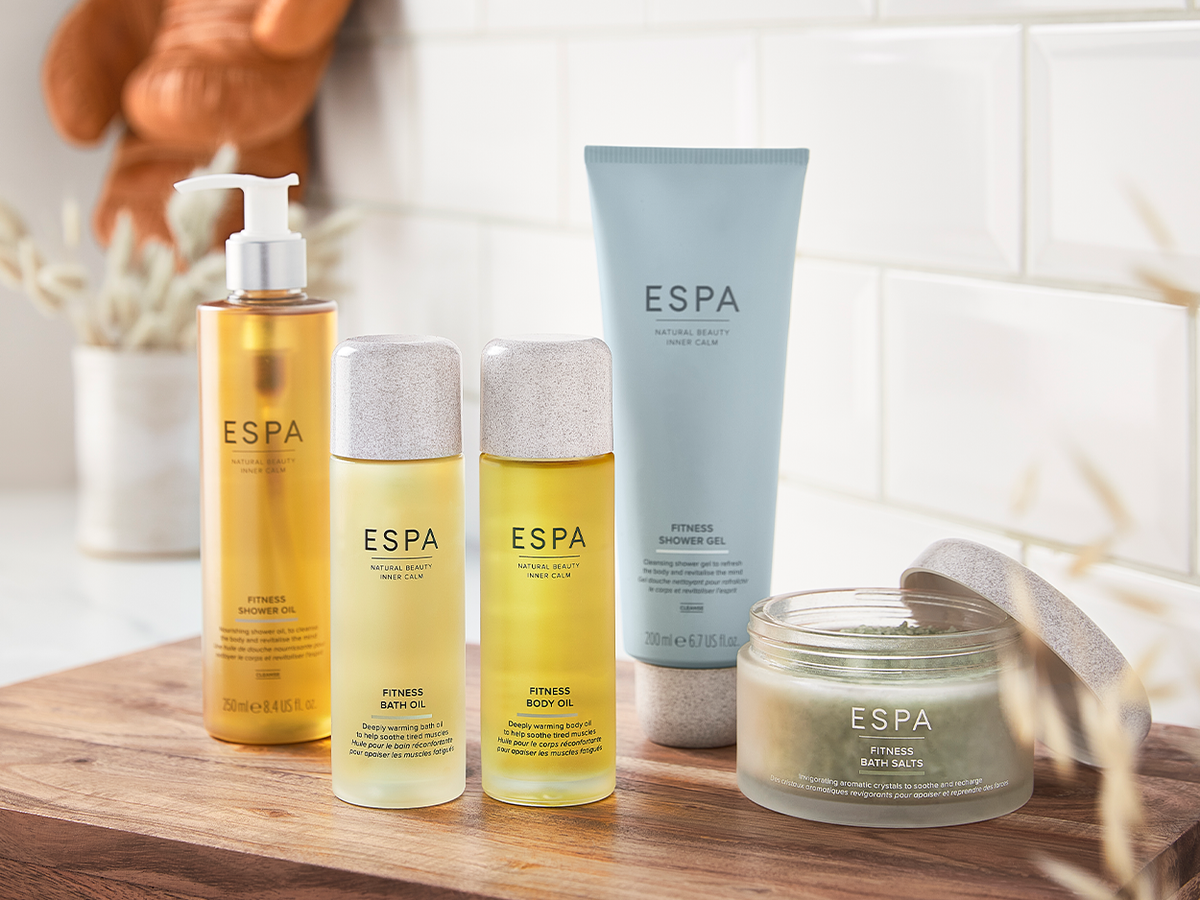 Refresh and recharge your daily post-workout routine with ESPA’s Fitness regime. With stimulating aromatics and rich hydration, this range brings motivation to work harder to reach your post-workout bliss.