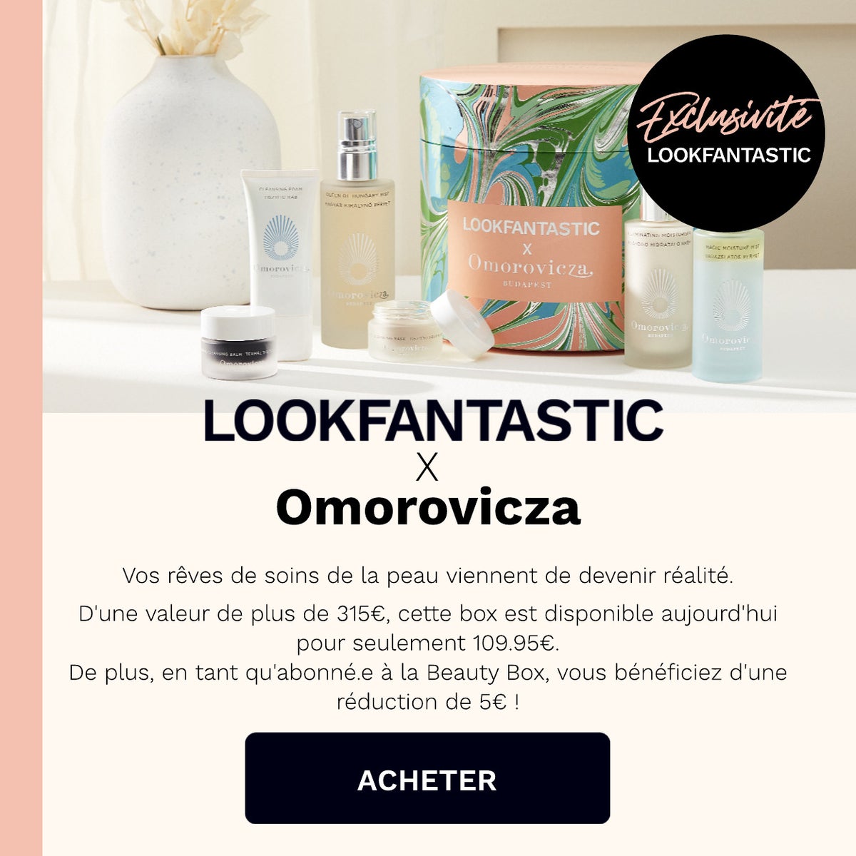 Omorovicza x LF Beauty Box Waitlist