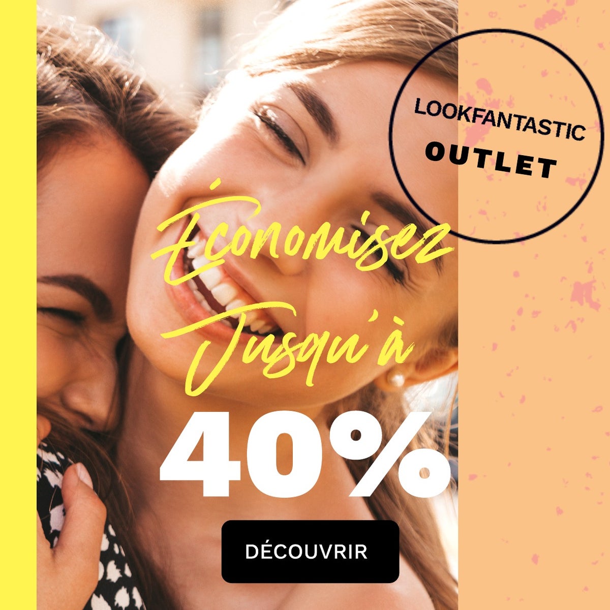 L'Outlet LOOKFANTASTIC est de retour ! Economisez jusqu'à 40% !