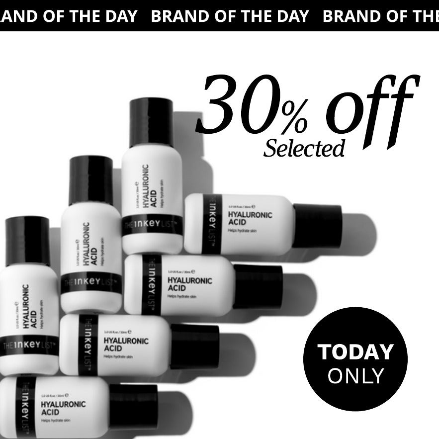 BRAND OF THE DAY: THE INKEY LIST 30% OFF