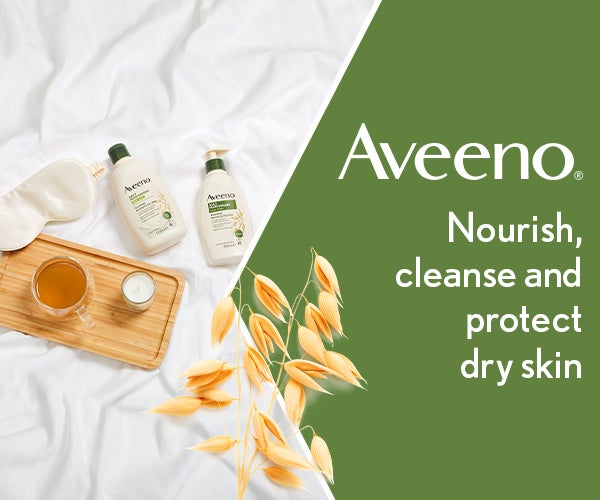 Aveeno - Nourish, cleanse and protect dry skin