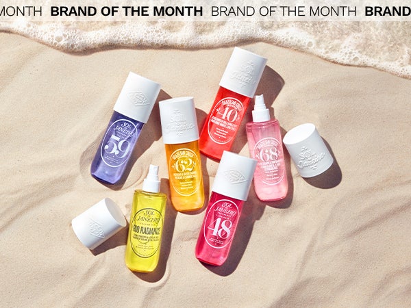 🌴✨ Dive into the SCENTS OF SUMMER with @LookFantastic's Brand of the Month - Sol de Janeiro! 🌞💦 Get your glow on with the exclusive Cheirosa 48 and more. Don't miss out on these paradise-worthy mists! #FeelTheHeat #SpritzToParadise #SolDeJaneiro SHOP NOW 🛍️👙