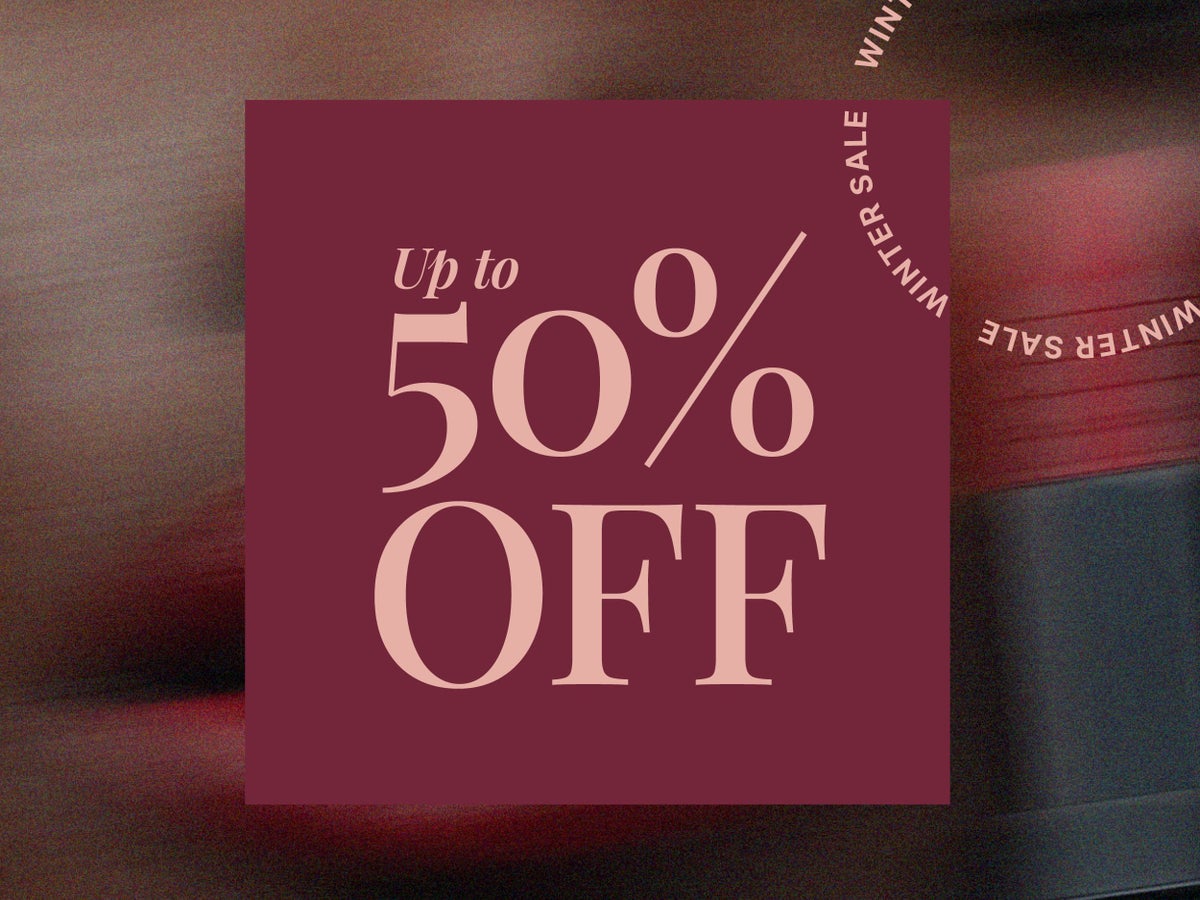 Up to 50% off selected