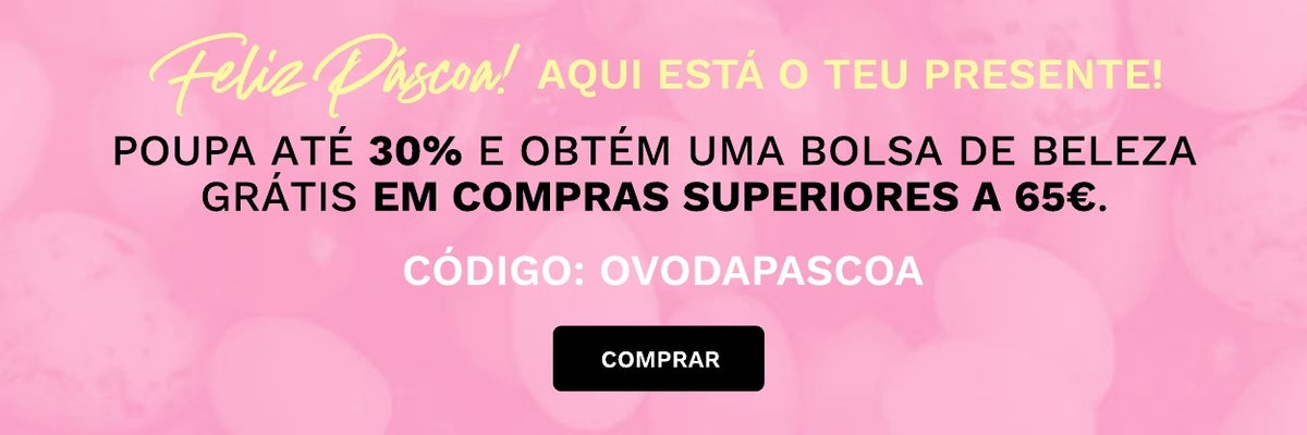 Spare bis zu 30% und erhalte ein Gratis Beauty Bag ab 65 € Einkauf! Code: OSTEREI