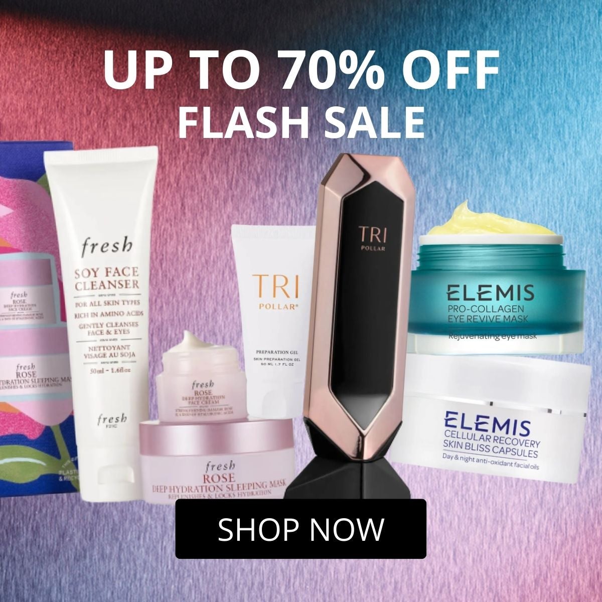 Up to 70% Off Flash Sale! Limited Time Only!