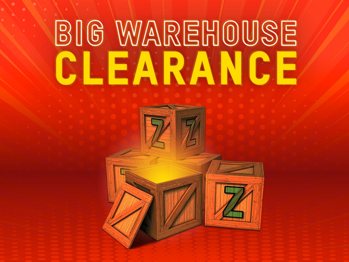 THE BIG WAREHOUSE CLEARANCE BANNERS