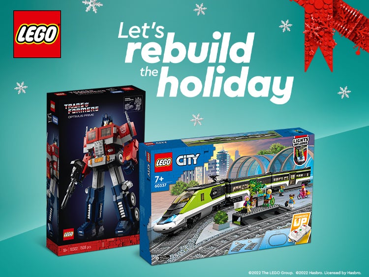 CHRISTMAS LEGO BANNERS