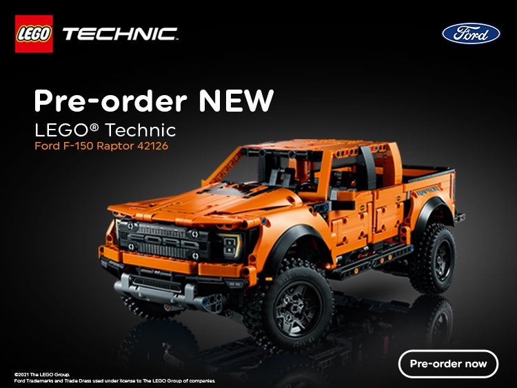 LEGO FORD RAPTOR PRE-ORDER