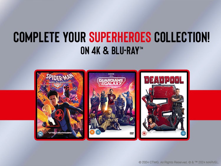 DISNEY SUPERHEROES 4K & BLU-RAY PRICE DROPS