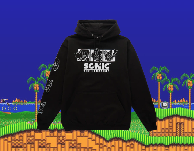 Sonic Hoodie Of The Week Only £19.99 Delivered! ⚡
