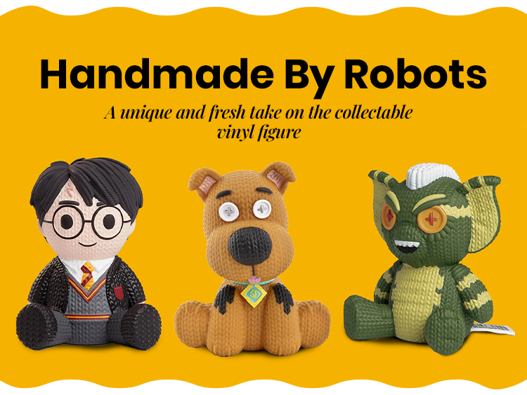 HAND MADE BY ROBOTS BANNER
