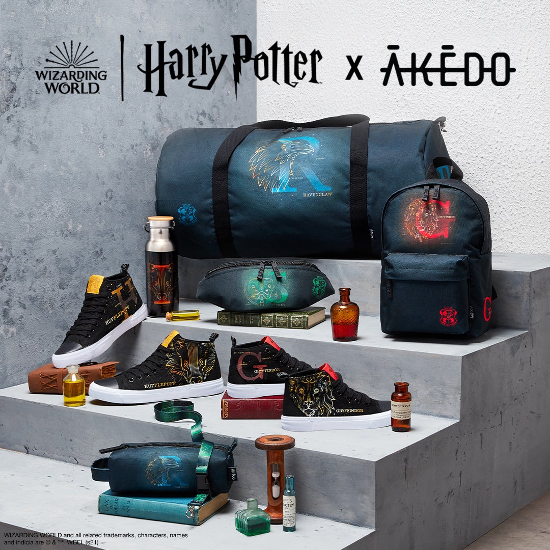 Akedo x Harry Potter Houses Gryffindor Water Bottle