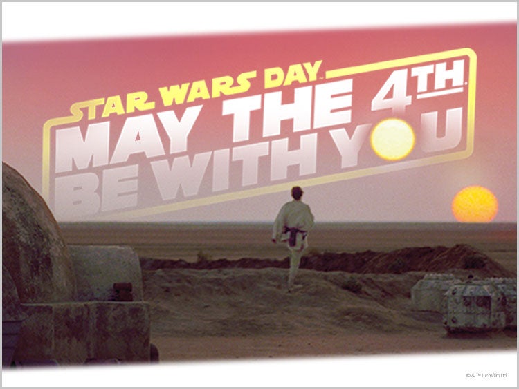 STAR WARS MAY 4TH BANNERS