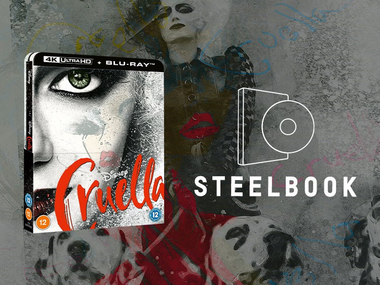 Zavvi Exclusive Cruella Steelbook
