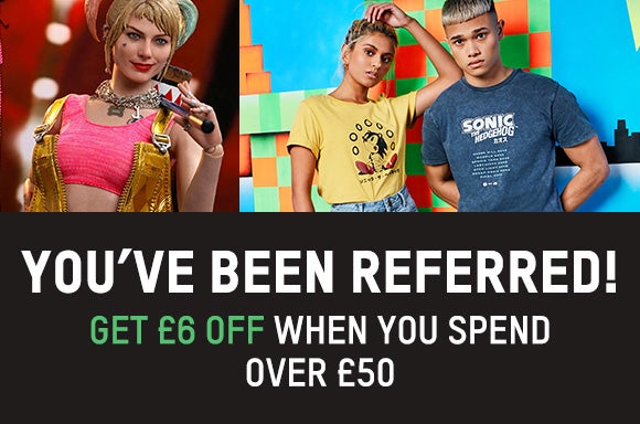 You've been referred! Get £6 off when you spend £50