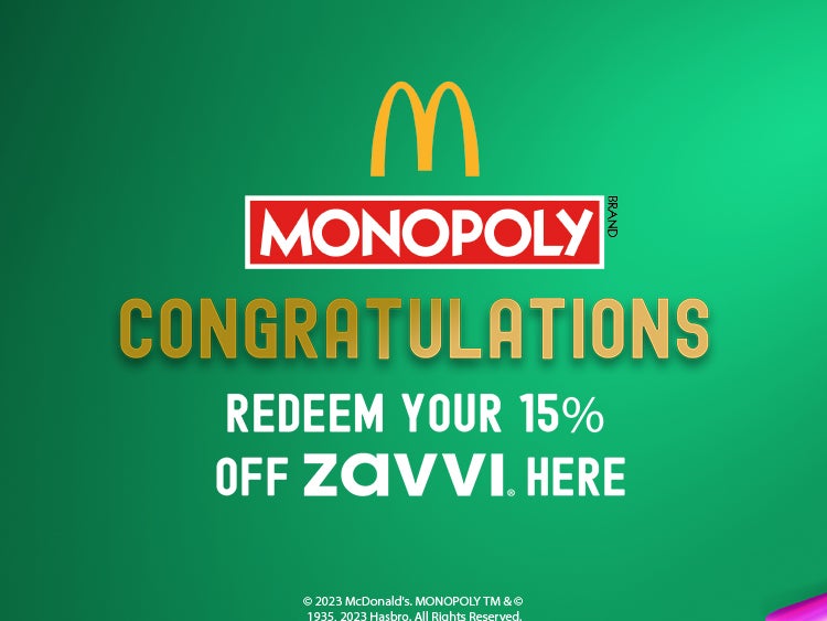 McDonalds Monopoly 15% Off