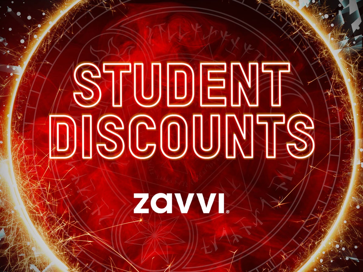 Student discount banners