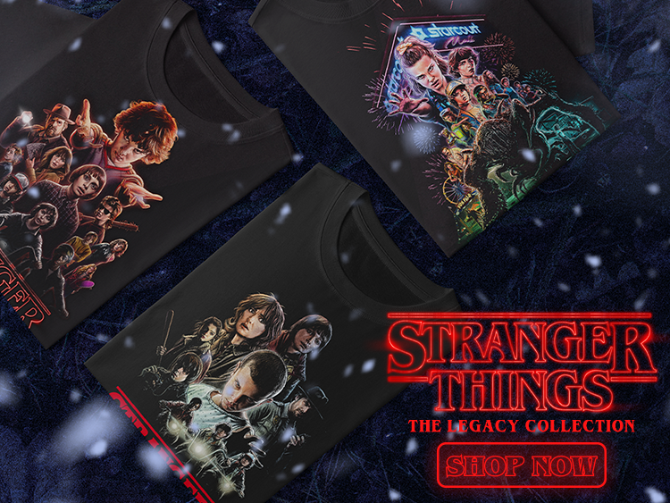 STRANGER THINGS CLOTHING RANGE